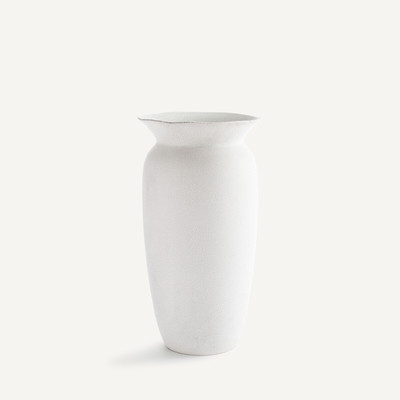 Vase en faïence craquelée, H46 cm, Estre AM.PM