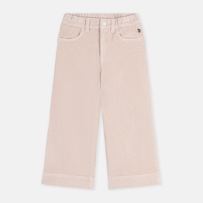 Flare broek in fluweel PETIT BATEAU