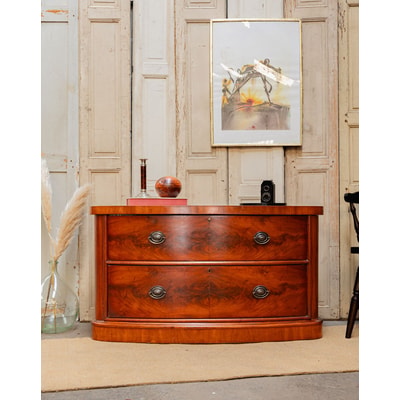 Commode basse en bois Garance N°248 - Bon état DEBONGOUT