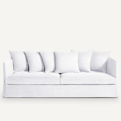 Zetel 3-, 4- of 5-zits in dik stonewashed linnen, Neo Chiquito AM.PM