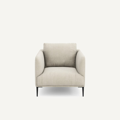 Sessel aus Baumwolle/Leinen, Oscar Design E. Gallina AM.PM