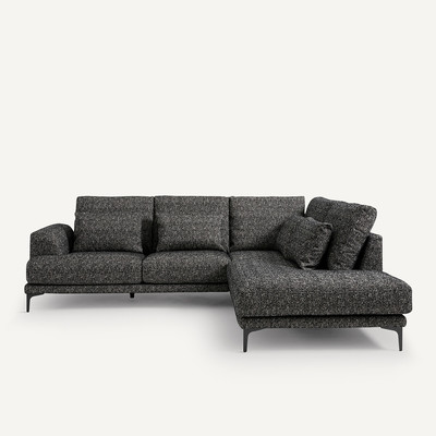 Ecksofa Marsile mit Ecke rechts, Bouclé AM.PM