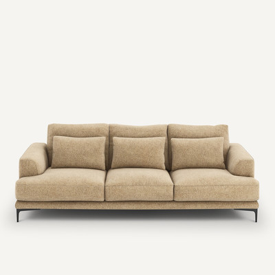 4-Sitzer-Sofa Marsile, Strukturbaumwolle AM.PM