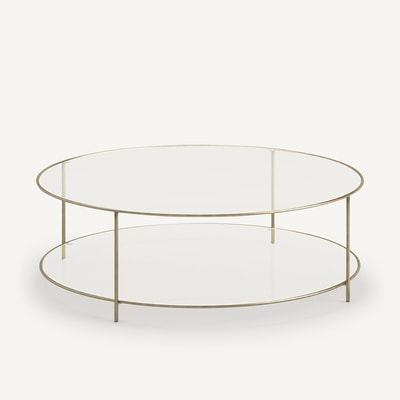 Table basse ronde verre trempé, Sybil AM.PM