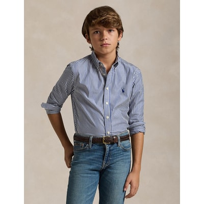 Hemd in gestreept popeline POLO RALPH LAUREN