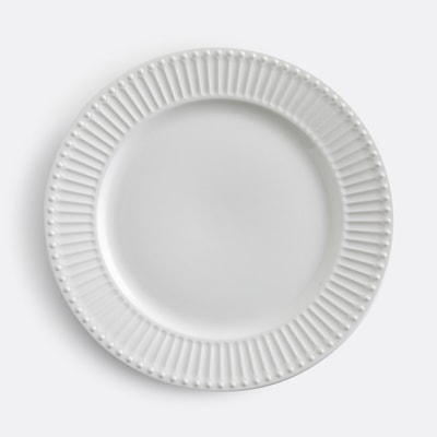 Lote de 6 pratos rasos, em porcelana, Jewely LA REDOUTE INTERIEURS