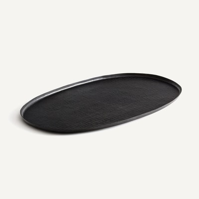 Plateau XXL ovale en métal 71cm Besar AM.PM