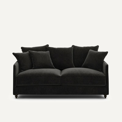 Compacte slaapbank, chenille fluweel, Lazare AM.PM