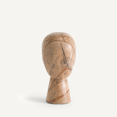 Escultura em mármore rosado, Kiran AM.PM