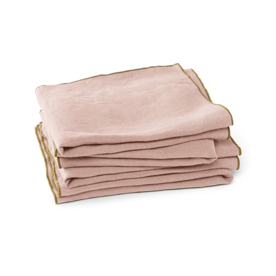 4er-Pack Servietten Helmati, gewaschener Hanf AM.PM