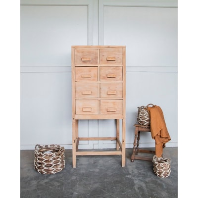 Meuble de métier haut en bois Fernand N°182 - Bon état DEBONGOUT