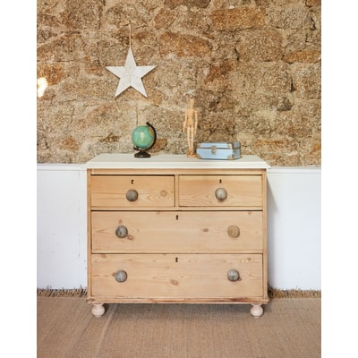 Commode anglaise en bois Garance N°550 - Bon état DEBONGOUT