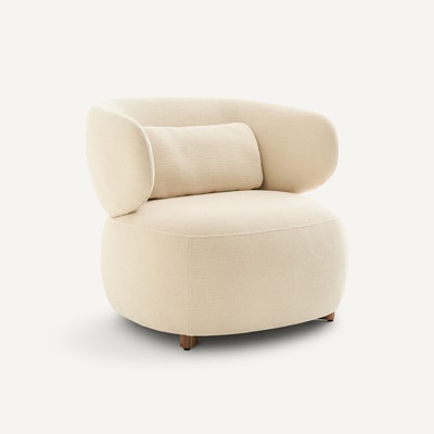 Modalie Embossed Velvet Armchair, Designed by Emmanuel Gallina AM.PM X EMMANUEL GALLINA