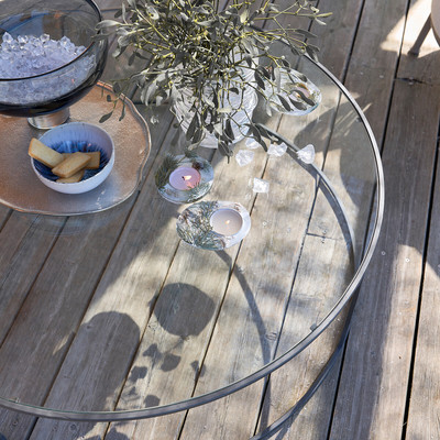 Ronde lage tuintafel, Ambrogia AM.PM