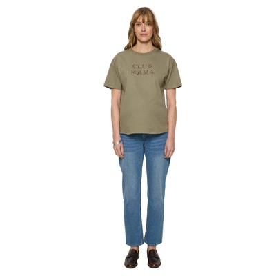 T-shirt de grossesse à message imprimé léopard en coton biologique* VERTBAUDET