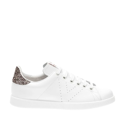 Leren en glitter sneakers VICTORIA