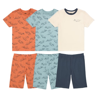 Lot de 3 pyjashorts imprimés chien ludique LA REDOUTE COLLECTIONS
