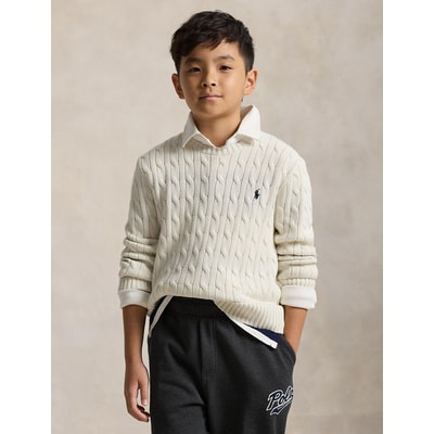 Trui met kabelmotief POLO RALPH LAUREN