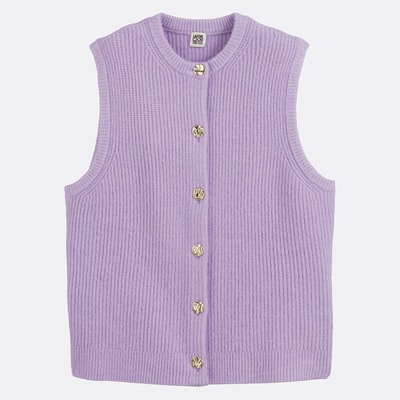 Ärmellose Weste aus Rippstrick LA REDOUTE COLLECTIONS