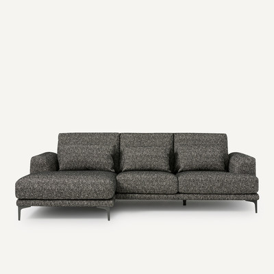 Ecksofa Marsile mit Ecke links, Bouclé AM.PM