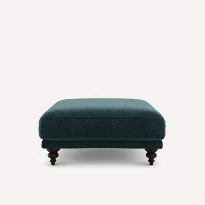 Repose-pieds velours chenille, Lazare AM.PM