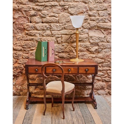 Bureau anglais en bois Edouard N°503 - Bon état DEBONGOUT