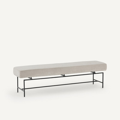 Banc/bout de lit revêtement texturé, Oreko AM.PM