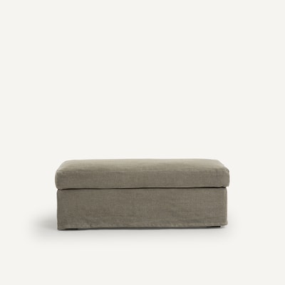 Repose-pieds lin épais stonewashed, Neo Chiquito AM.PM