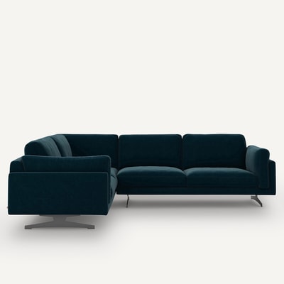 Hoekbank fluweel, César AM.PM