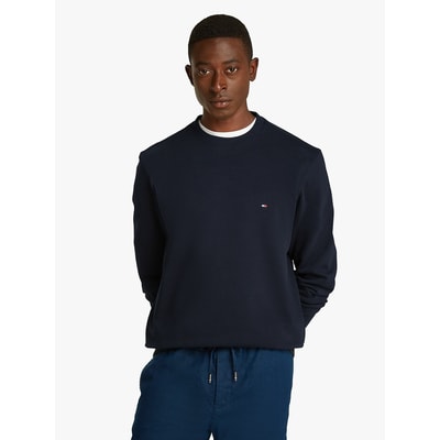 Sweat em moletão com bandeira bordada TOMMY HILFIGER