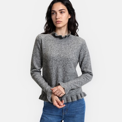 Pullover mit Rüschen LA REDOUTE COLLECTIONS