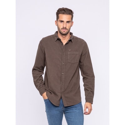Chemise Manches Longues Pur Coton Velours Tresor RITCHIE