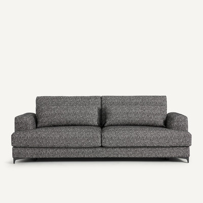 Sofá-cama, de 4 lugares, em malha borboto, Marsile AM.PM