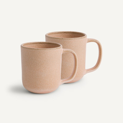 Confezione da 2 mugs in gres smaltato, Gandra AM.PM