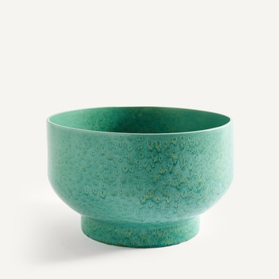 Cache pot en faïence, hauteur 23 cm, Florian AM.PM