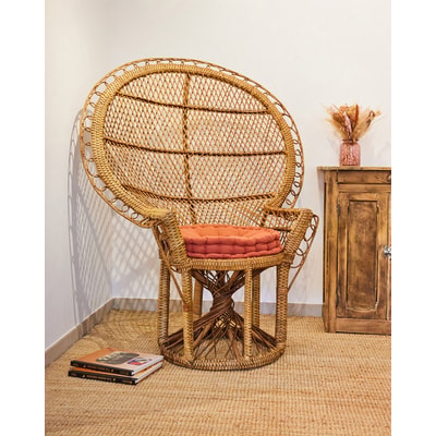 Fauteuil en rotin Emmanuel N°14 - Bon état DEBONGOUT