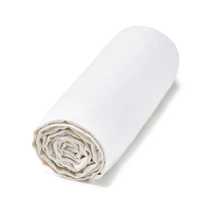 Elina 100% Washed Linen Child's Fitted Sheet AM.PM