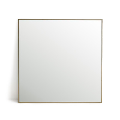 Miroir métal acier laiton vieilli H80 cm, Caligone AM.PM