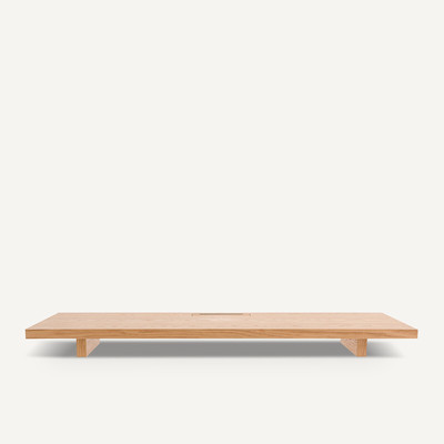 Plateau de bureau en plaqué chêne L200, Mikube AM.PM