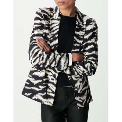 Recht gesneden blazer met dierenmotief IKKS