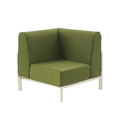 Fauteuil d'angle pour salon de jardin modulable, PATIO OVIALA