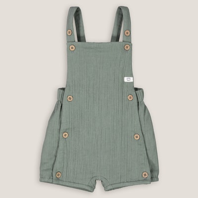 Salopette courte en gaze de coton LA REDOUTE COLLECTIONS