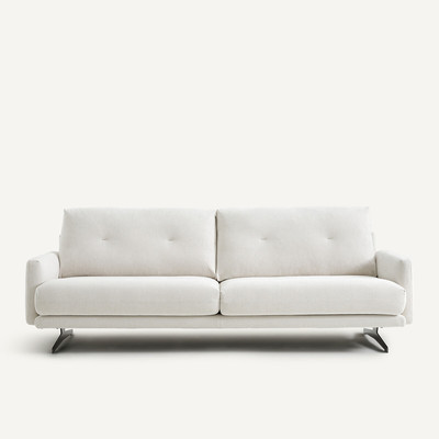 Sofa Delicato, meliertes Gewebe AM.PM