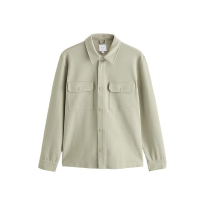 Veste-chemise à pressions en sergé de jersey NEXT