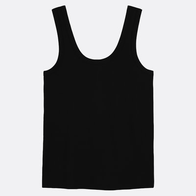 Crew Neck Vest Top LA REDOUTE COLLECTIONS