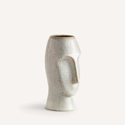 Jarra em grés esmaltado, alt. 23,5cm, Oro AM.PM