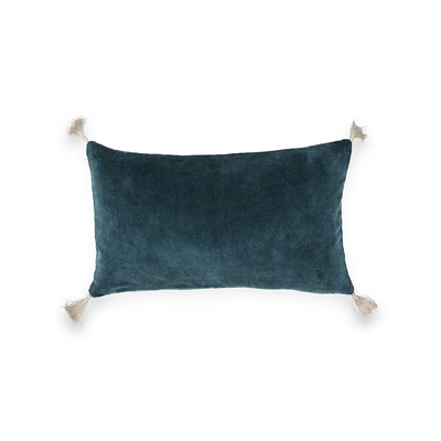 Housse de coussin velours stone washed, Cacolet AM.PM