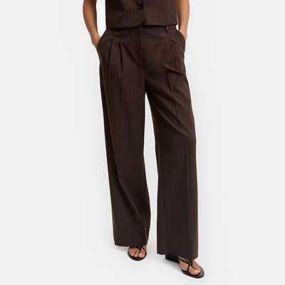 Weite Hose mit Bundfalten und Streifen LA REDOUTE COLLECTIONS