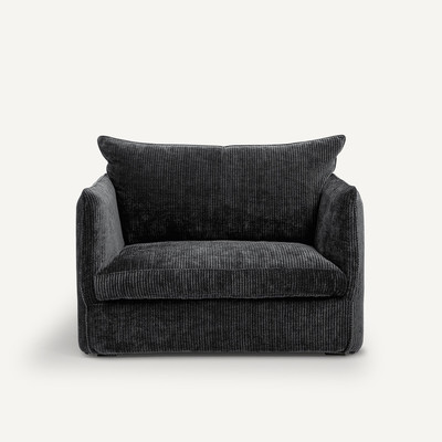 Fauteuil velours côtelé, Néo Chiquito AM.PM