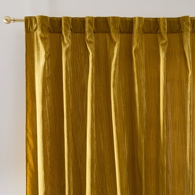Cortinado em veludo com presilhas ocultas, Susana LA REDOUTE INTERIEURS